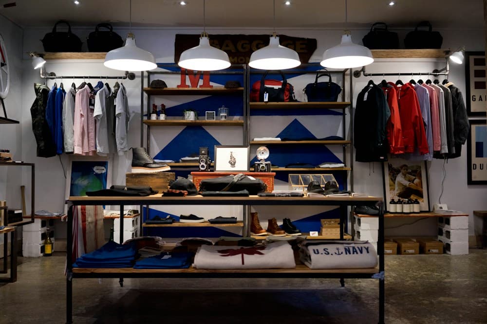 Interior of an independent local shop
